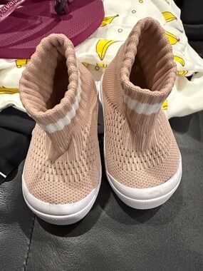 Stretch Knit Sock Sneakers for Toddlers - Pink